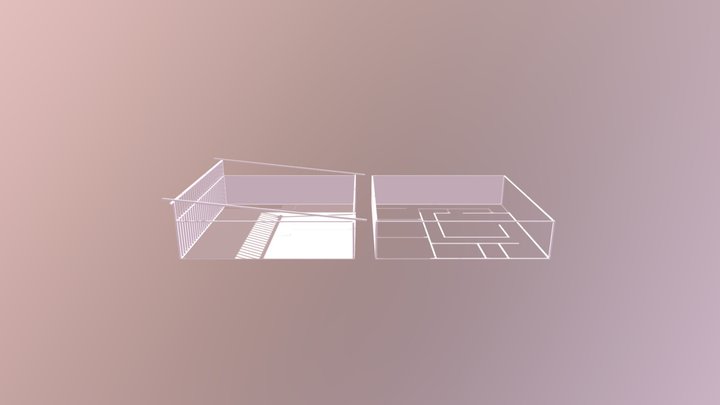 2 Story Floor Plan by 3DWERKZ 3D Model