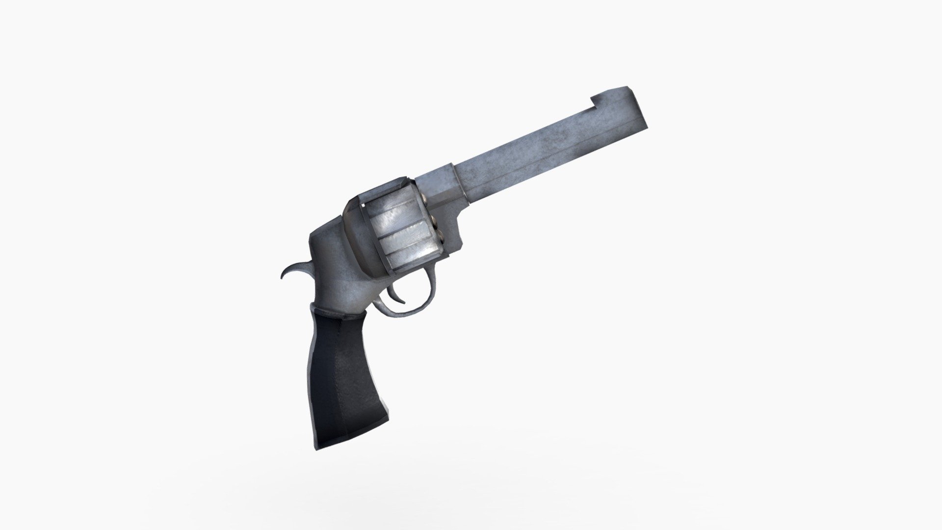 Revolver remake - 3D model by peridot12 [6931798] - Sketchfab