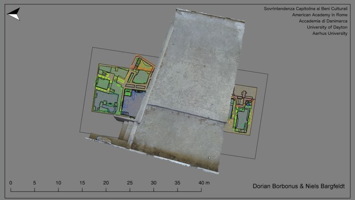 Roman Cemetery on the Via Ostiense: Section V 3D Model