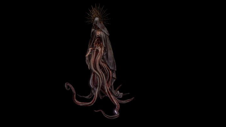 Priest of Flesh and Bones 3D Model