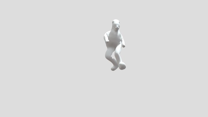 Hip Hop Dancing 3D Model