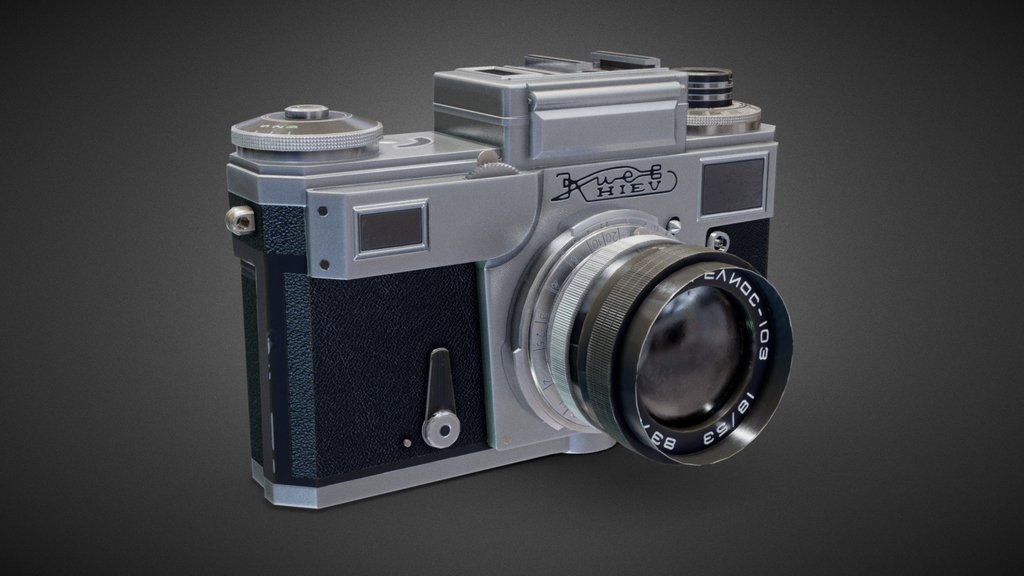 Camera Kiev-4AM + Helios