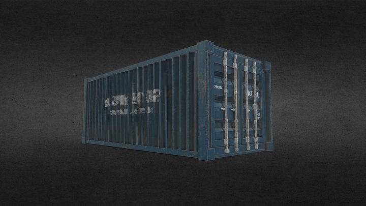 Container 3D Model