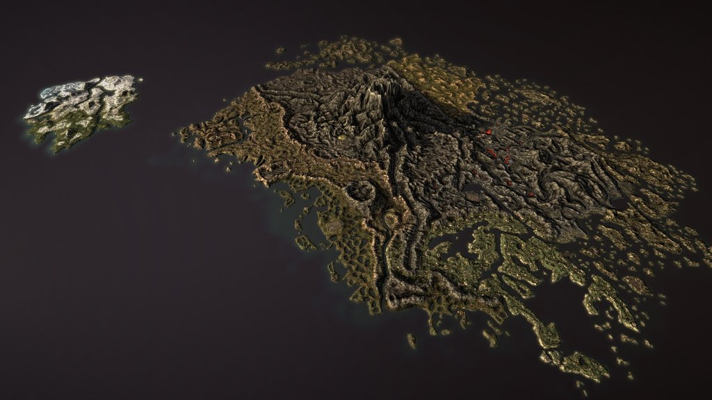 The Elder Scrolls 3d Maps A 3d Model Collection By V7x V7x Sketchfab