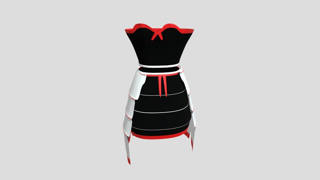 Simple 3D Dress