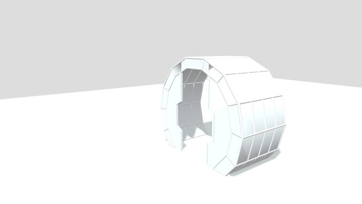 COVID-19 Sanitization Gate 3D Model