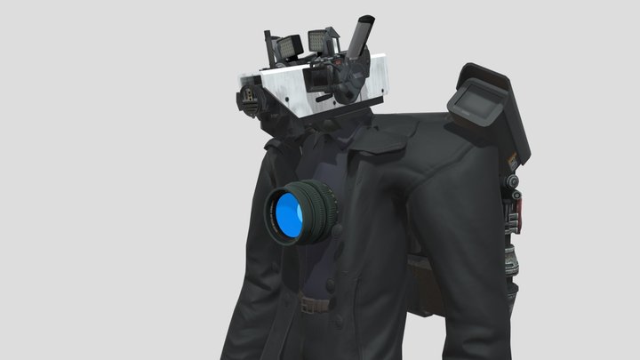 Cameraman titan first version 3D Model