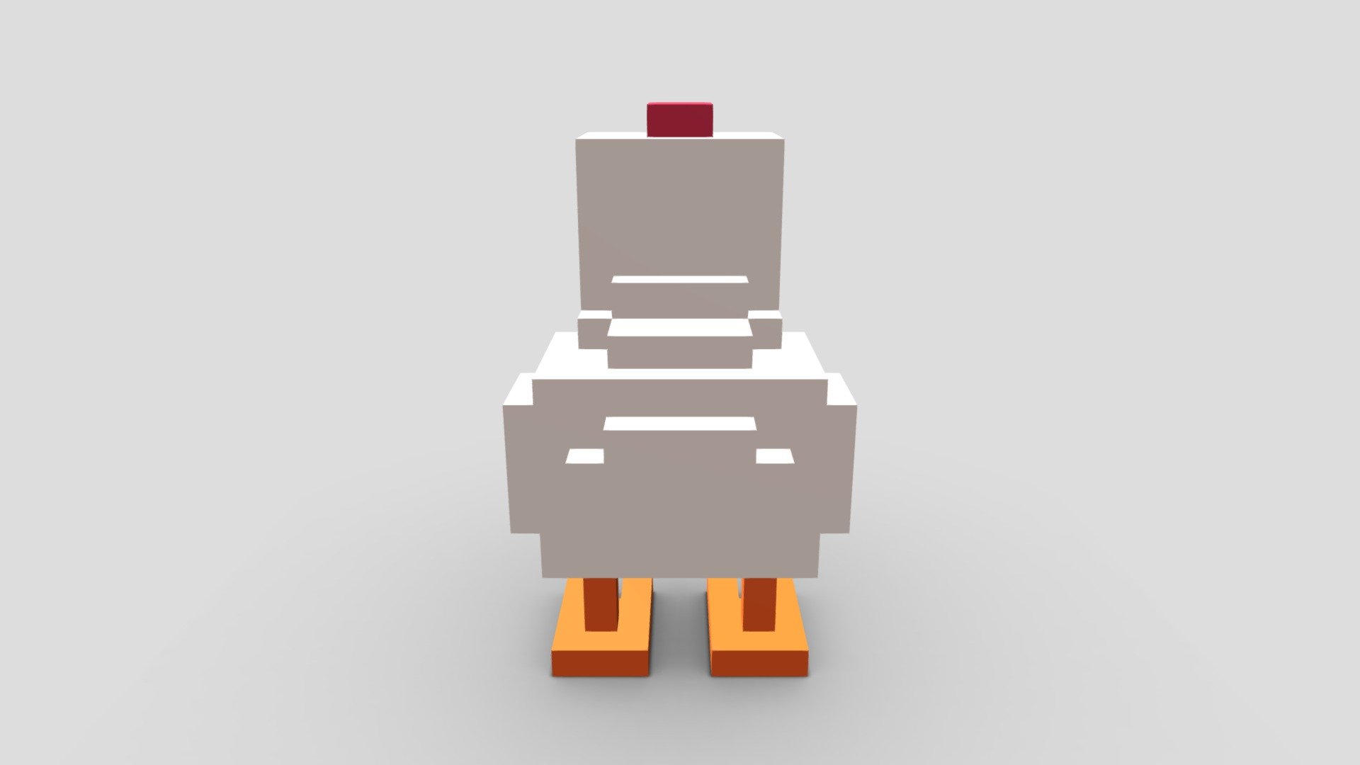 Voxel Chicken - 3D model by DynamiteChain98 (@r_hamburger) [693625c ...