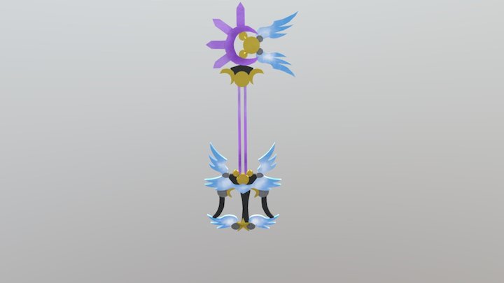Keyblade Design 3D Model
