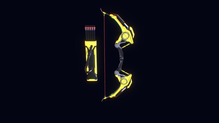 TOAnimate - Cyber Bow 3D Model