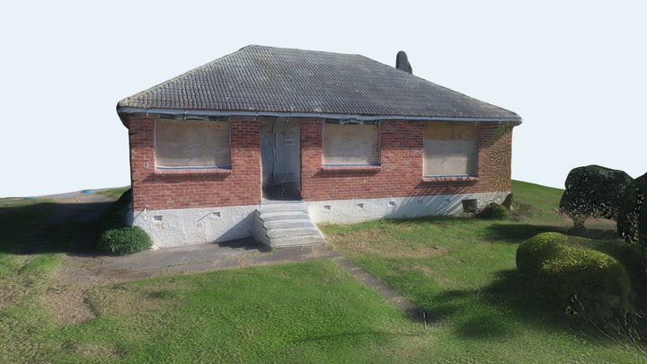 Small House Scan 3D Model