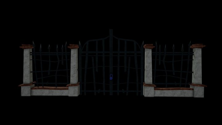The Final Storm Prototype: Main gate 3D Model