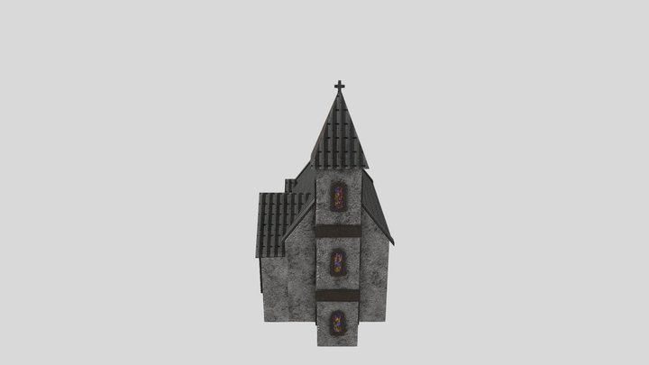 Church3DModeling_StephanieTemmink 3D Model