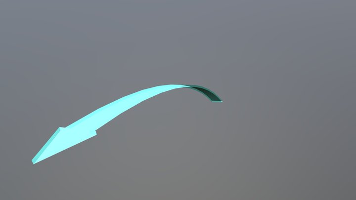 Teleport arrow 3D Model