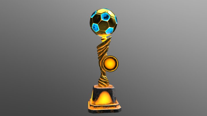 trophy cup 3D Model