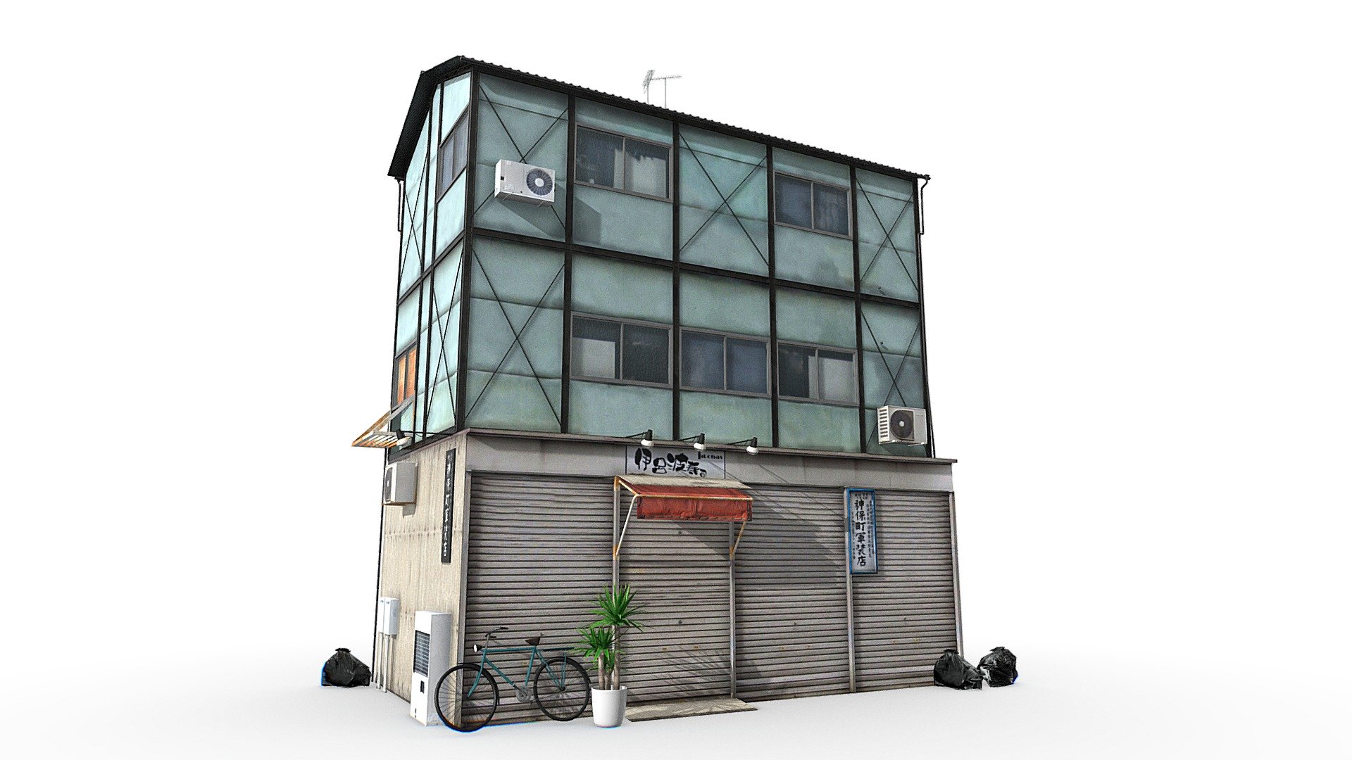 Tokyo Building 8 - Buy Royalty Free 3D model by Omni Studio 3D (@omny3d ...