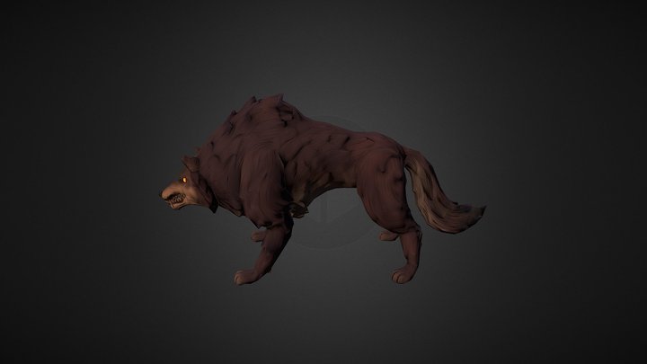Le Grand Méchant Loup / The Big Bad Wolf 3D Model