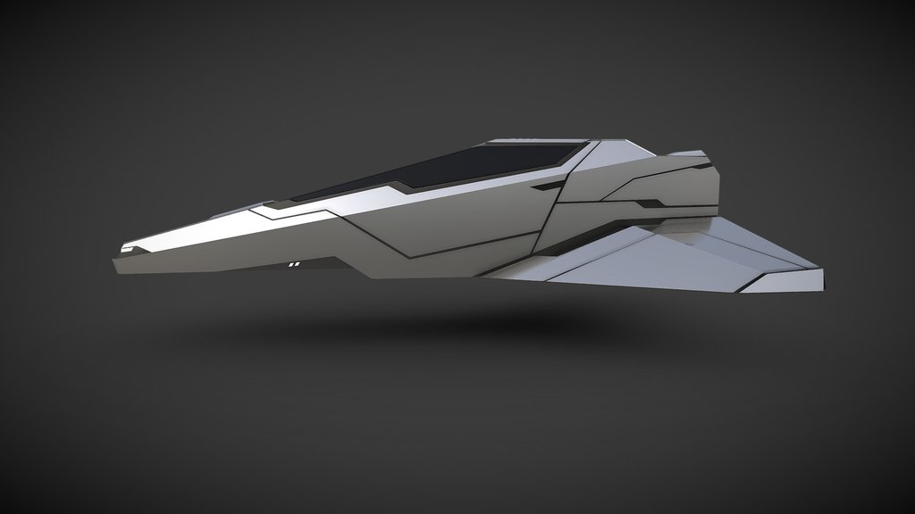 FREE Sci-fi vehicle 002 - public domain (CC0)