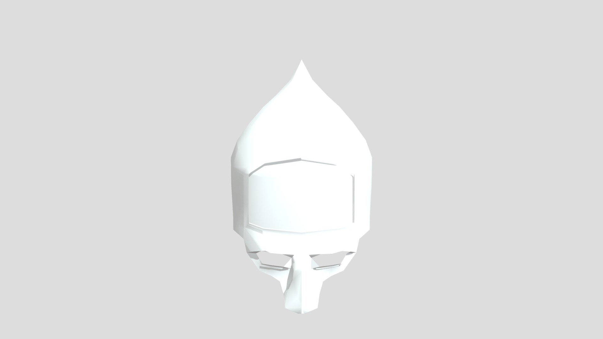Helm 16 age Shishak Halfmask Icon Place LowPoly