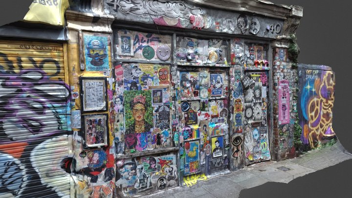 Hanbury Street, off Brick Lane, London