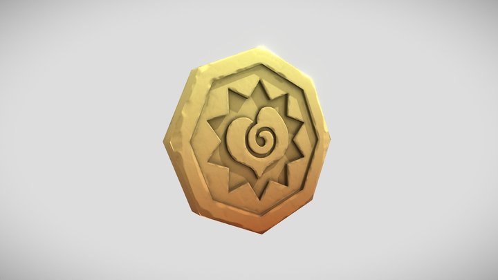 Pixel Coin demo 3D Model