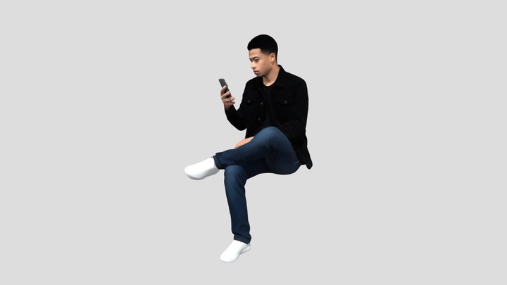 Casual Focus on the Phone – Gratis 3D-model STL