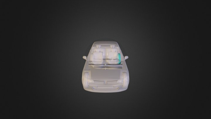 Car Puncture04 3D Model