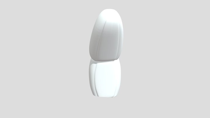 Springbonnies ear left side part 3D Model