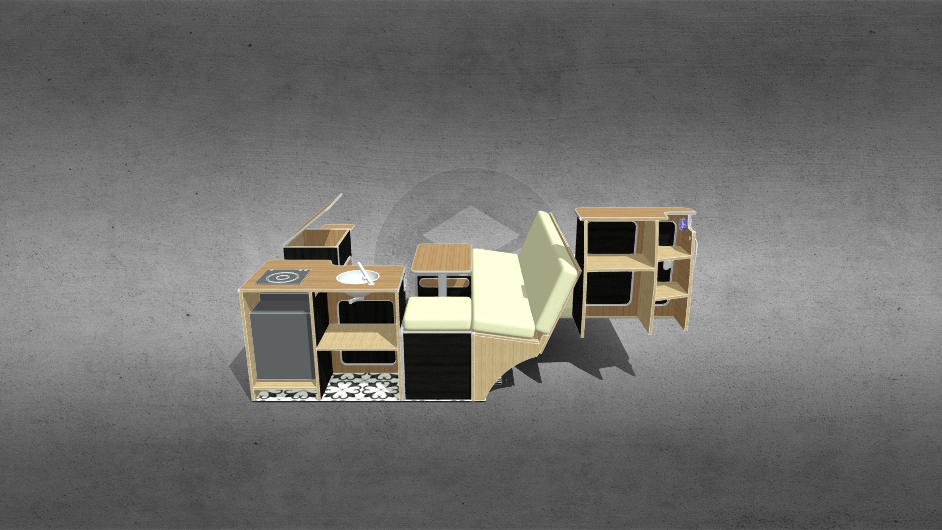 strat T2 — Sketchfab embed 3D viewer