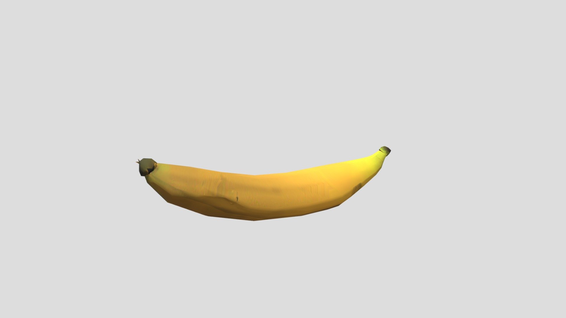 Banana 3D Model - Download Free 3D model by f0sfo [693f774] - Sketchfab