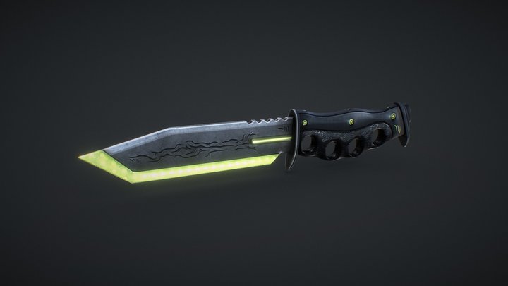 Harbinger Knife | Xerxes 3D Model