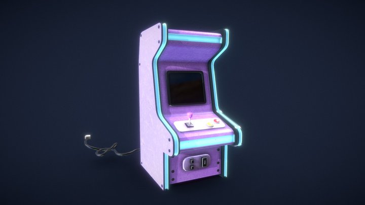 Arcade Machine 3D Model