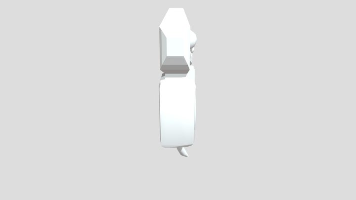 CT4012-2024 Cat Clock 3D Model