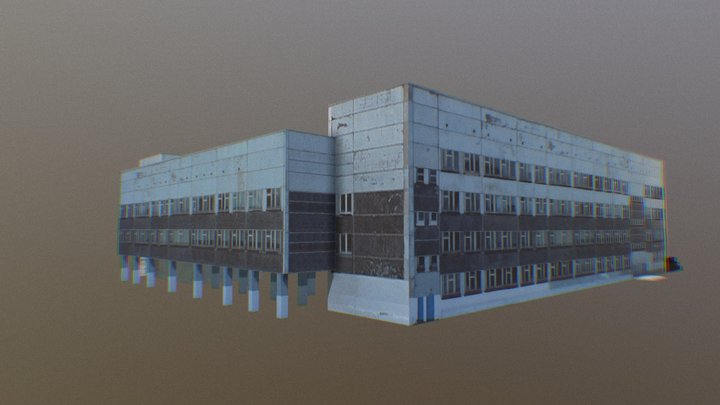 school 3D Model