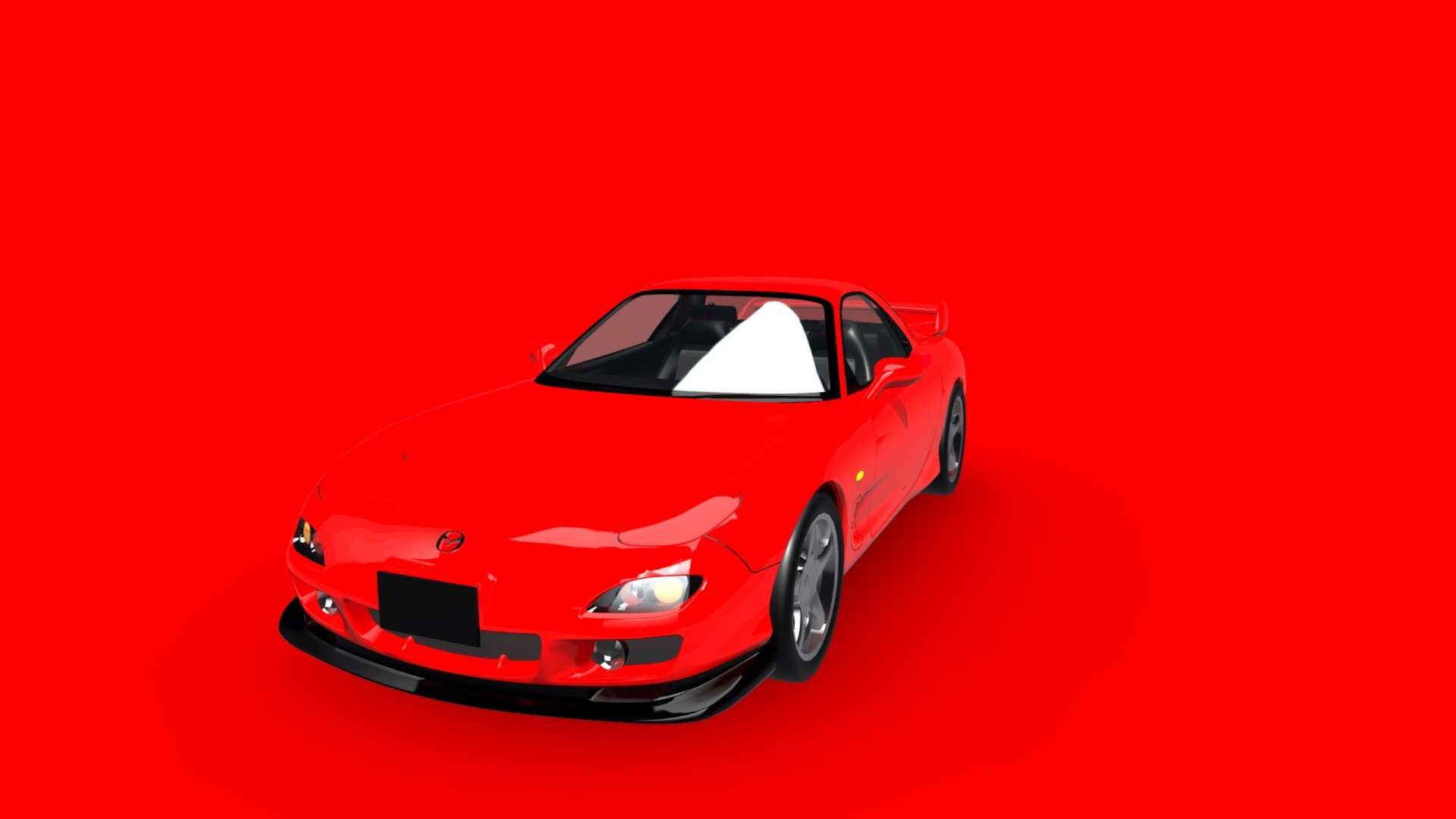Mazda RX-7 Type-RS (FD3S) - Download Free 3D model by Mona x Supercars ...
