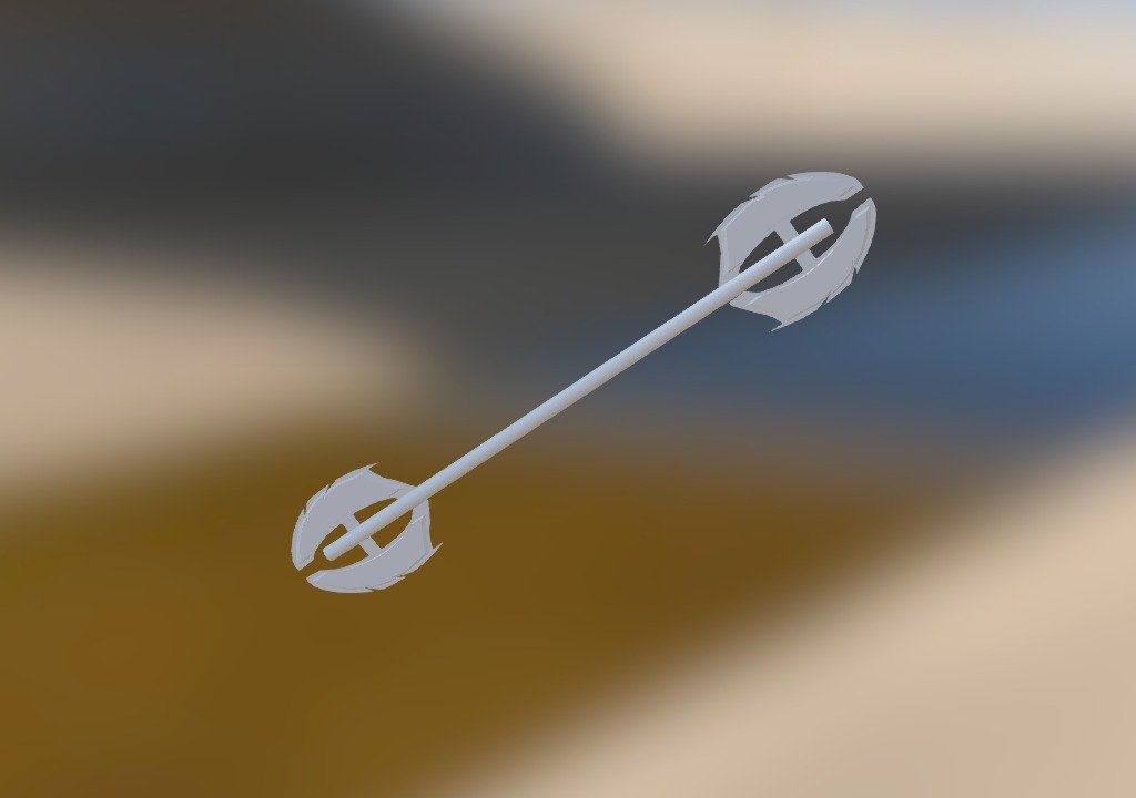 Barbarian's battle axe