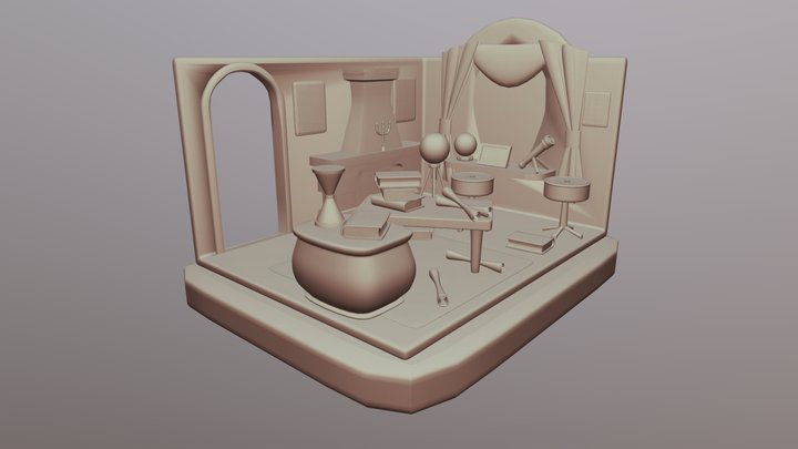 Someone's Room 3D Model