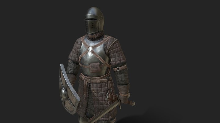 Mercenary 3D Model