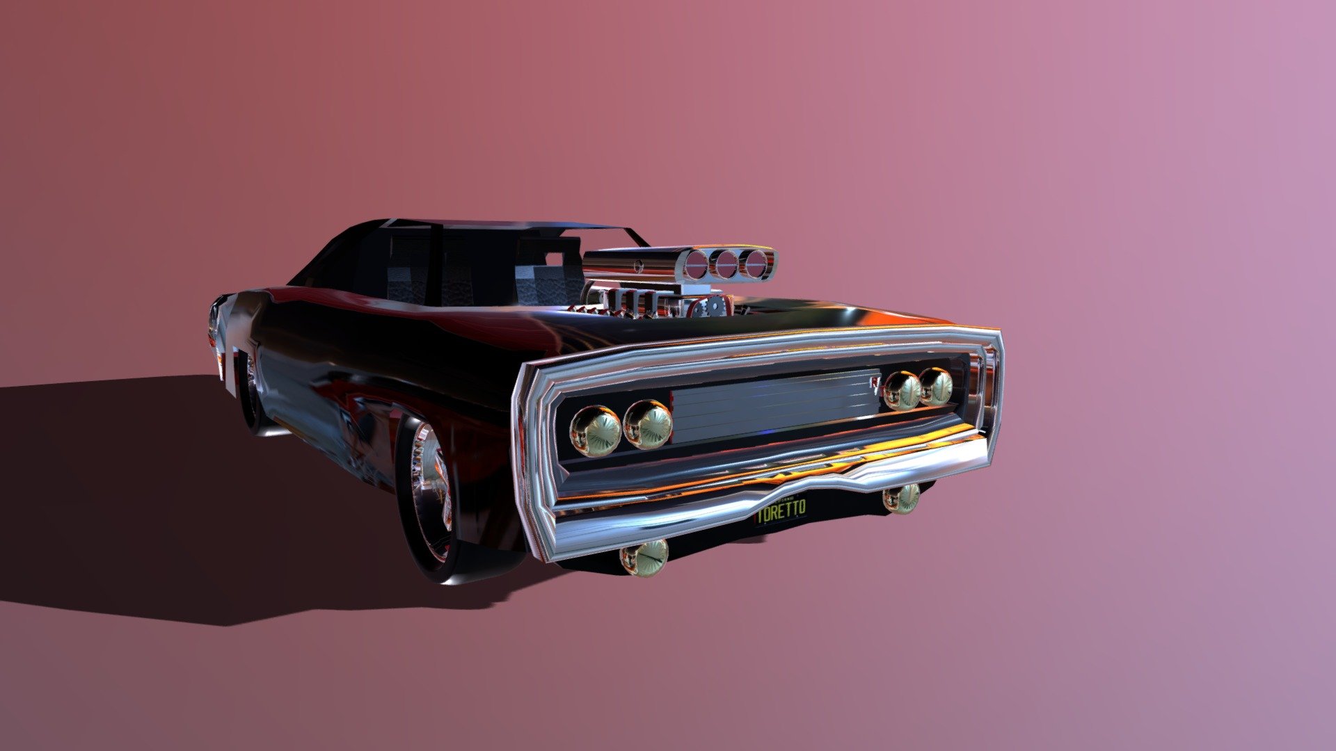 Dodge Charger R/T - 3D model by juan vallejo (@juancarlosvallejo895 ...