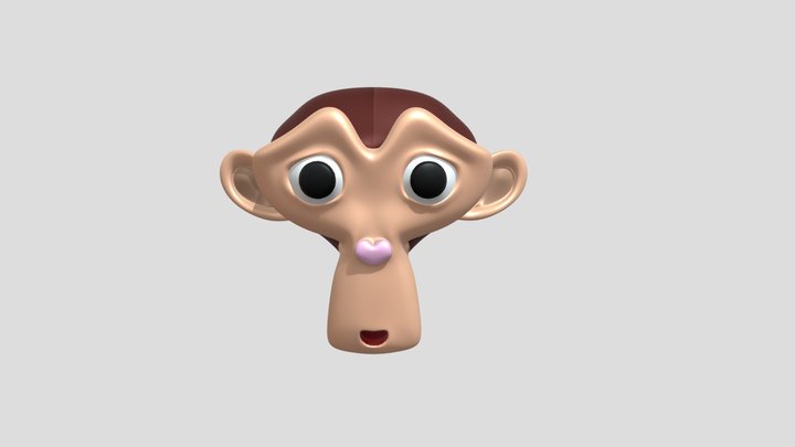 Suzanne the Blender (Monkey) 3D Model