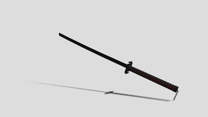 Tensa Zangetsu - Bleach 3D Model