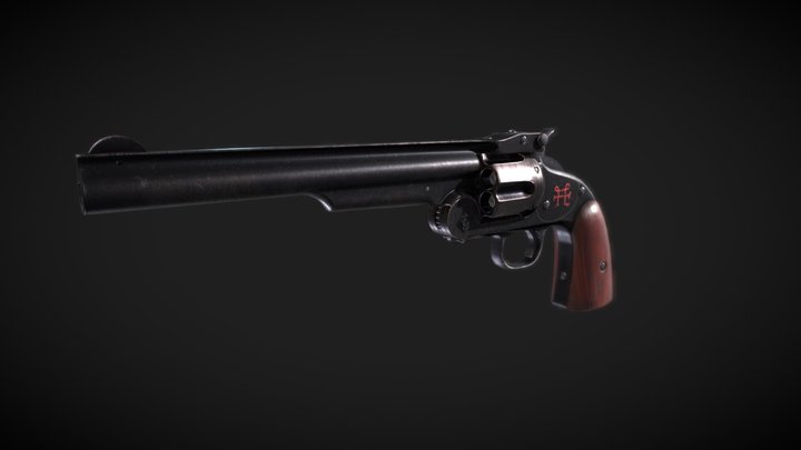 Smith & Wesson Model 3 3D Model