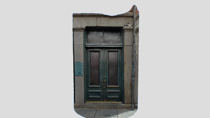 Locked Doors 3D Model