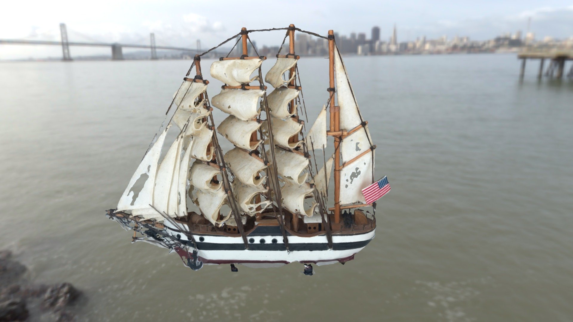 Model Ship 1 3D model by cooph2022 [69477a4] Sketchfab