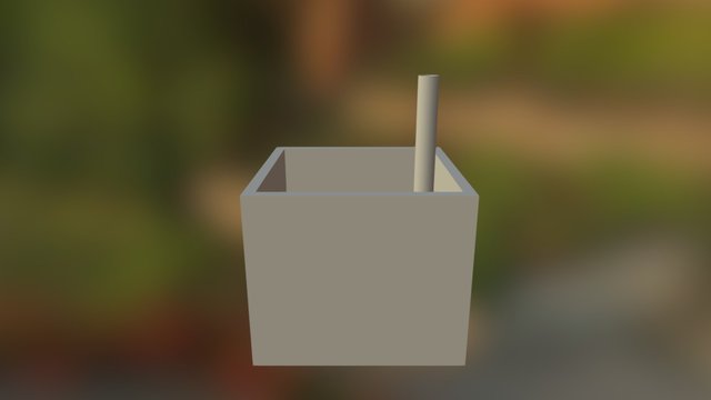 儲砂池 3D Model