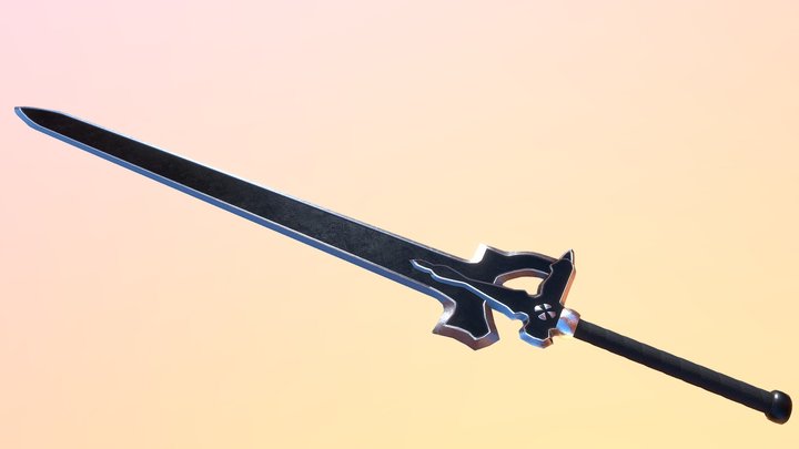 Elucidator - Sword Art Online 3D Model