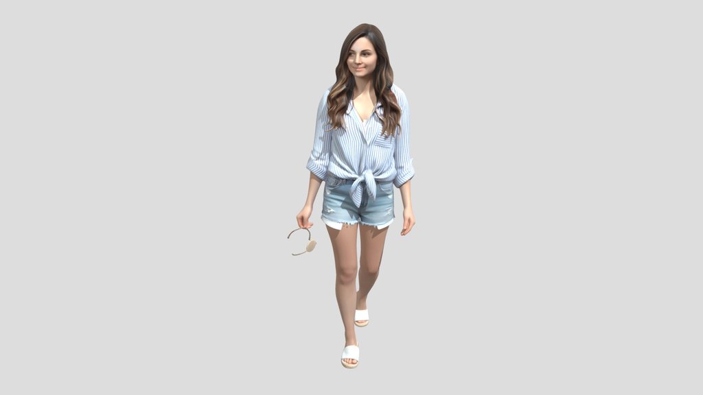 Casual Striped Summer Look