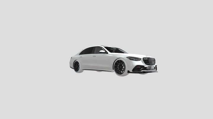 Mersedes-benz_s-class_w223_brabus_850 3D Model