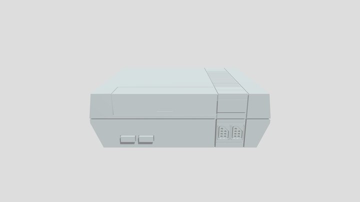 NES 3D Model