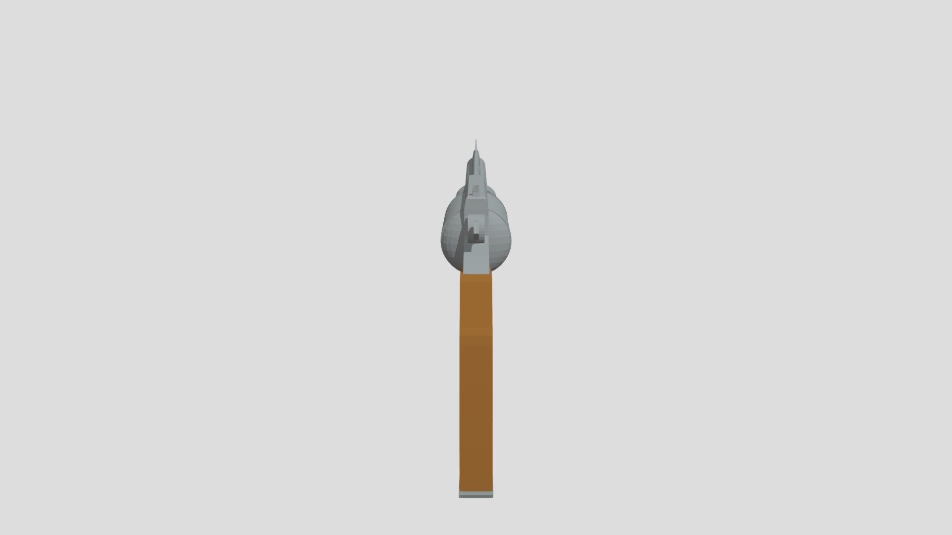 revolver (low-poly)